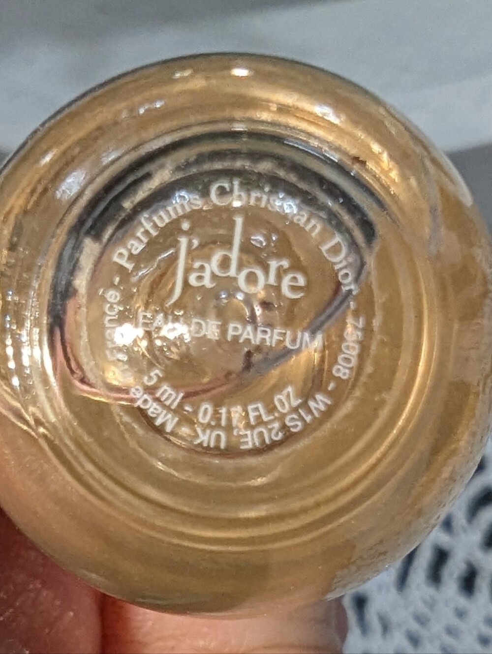 Christian Dior J'adore Mini Splash Bottle Unboxed - Picture 4 of 4
